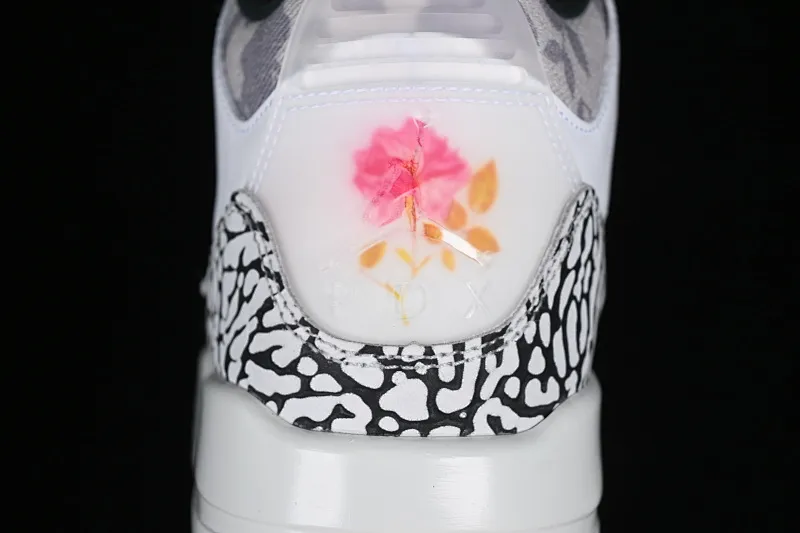 All categories Air Jordan Jordan series basketball shoes Air Jordan 3 Air Jordan 3 Retro "Wings" AJ3 Joe 3 Flower HM6993-100